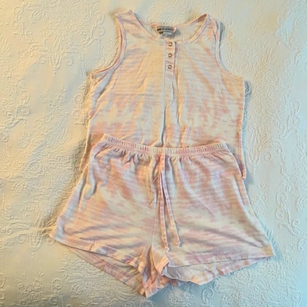 Pink Pajama Tank & Shorts